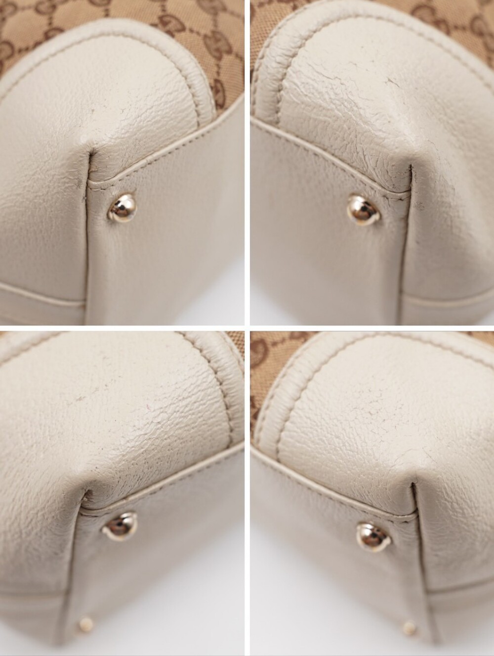 CJ62 ❤️ Gucci GG Canvas Treasure Boston bag - Picture 7 of 13